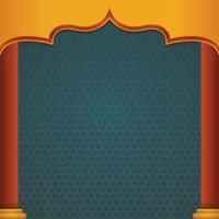 Islamic Banner Background Template vector