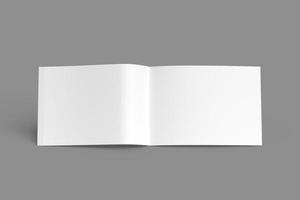 A4 MAGAZINE BROCHURE LANDSCAPE BLANK MOCKUPS photo