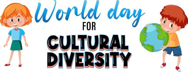 The World Day for Cultural Diversity Banner Design