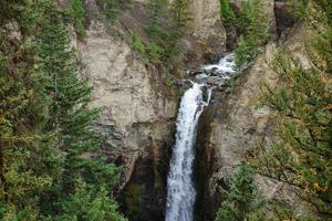 Tower Falls in Yellowstone National Park photo