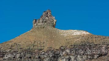 Scenic view of Glacier National Park photo