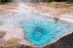 Firehole Spring in Yellowstone photo