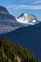 Scenic view of Glacier National Park photo