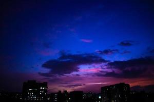 sky with light photo