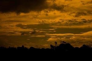 cielo con luz foto