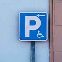 wheelchair traffic signal on the street photo