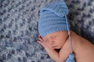 Portrait of cute adorable smiling white Caucasian baby girl boy photo