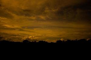 cielo con luz foto