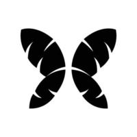 vector de diseño de logotipo de mariposa