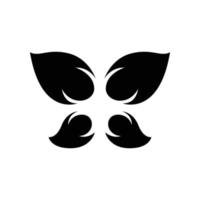 vector de diseño de logotipo de mariposa