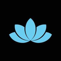 Lotus flower beauty spa logo Design Vector