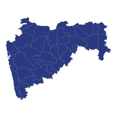High Quality map is a state of India
