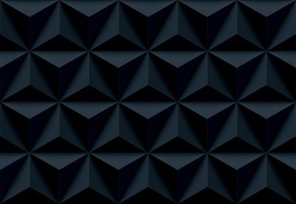 Geometric triangle pattern