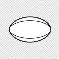 ball icon isolated vector illustration