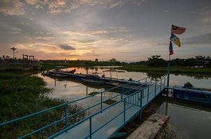 Fishing village at Kampung Terus, Penang photo