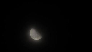 timelapse de la lune, vidéo timelapse video