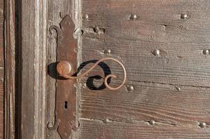 Old door handle photo