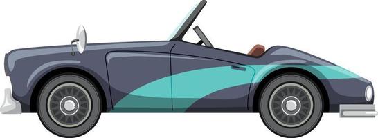 muscle car clásico en estilo de dibujos animados vector