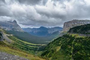 Scenic View of Glacier National Park photo