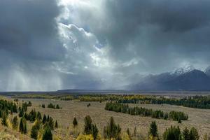 Scenic View of the Grand Teton National Park photo