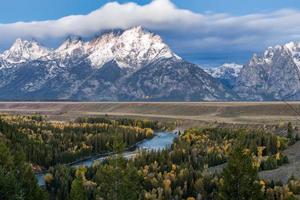 Autumn Sunrise along the Snake River photo