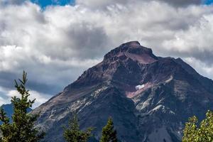 Purple Mountain next to Lower Two Medicine Lake photo