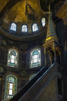 estambul, turquía, 2018 - vista interior del museo hagia sophia en estambul, turquía el 26 de mayo de 2018 foto