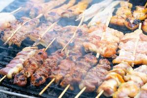 delicious grill food, street food