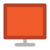 conceptos de monitor de moda vector