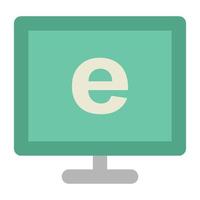 E Learning Concepts vector