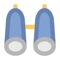 Trendy Binoculars Concepts vector