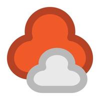 Trendy Clouds Concepts vector