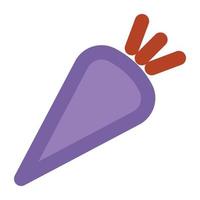 Trendy Carrot Concepts vector