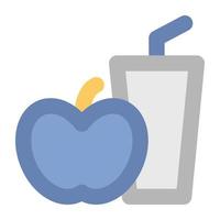 Apple Juice Concepts vector