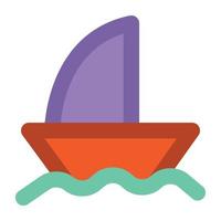 Trendy Yacht Concepts vector