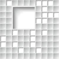 White geometric texture. Vector background for cover design