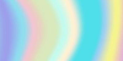 Rainbow Pastel Pattern Hologram Background. Light Blur Decoration Holographic Background. Vibrant Holography Effect Background. Abstract Trendy Modern Wallpaper Design. Vector Illustration.
