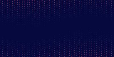 fondo de textura de semitono azul con patrón de puntos. patrón de efecto vibrante de energía de gradación de medio tono. banner creativo con puntos de onda. diseño abstracto de papel tapiz moderno. ilustración vectorial vector