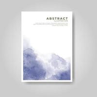 bright colorful vector watercolor background. Abstract illustration
