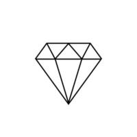 diamond icon ign vector