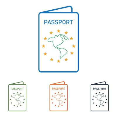 passport set logo