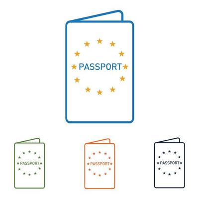 passport set logo