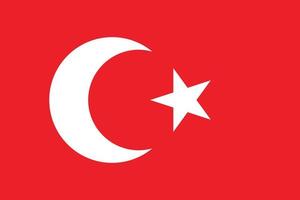 Historical flag . Correct proportion and color vector