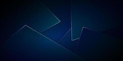 bstract blue background image. glowing square corner, vector illustration