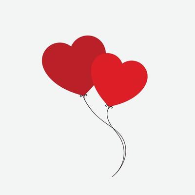 Heart Icon Vector. Perfect Love symbol. Valentine's Day sign, emblem isolated on white background , Flat style for graphic and web design,