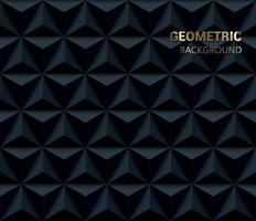 Geometric triangle pattern vector
