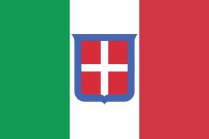 Historical flag . Correct proportion and color vector