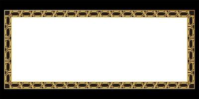 modern frame with islamic style vector