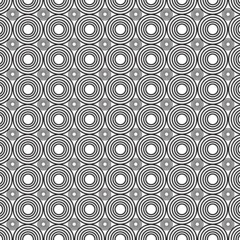 circle pattern background for events and activities in white and black vector