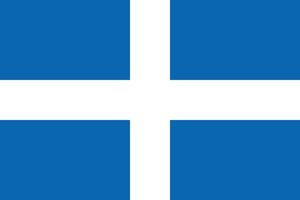 Historical flag . Correct proportion and color vector